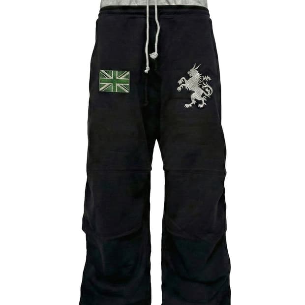 M)비엑세스 Shadow Crest Wide Sweatpants 바지