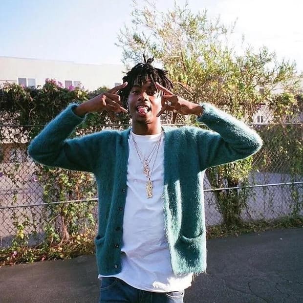 [L] 슈프림 모헤어 가디건 Heather