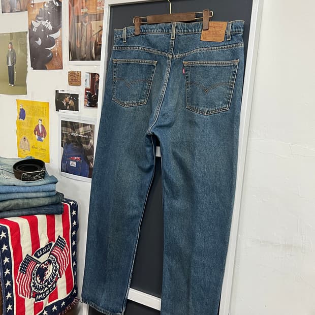 90s Levis 리바이스 505 레귤러 스트레이트 데님 팬츠