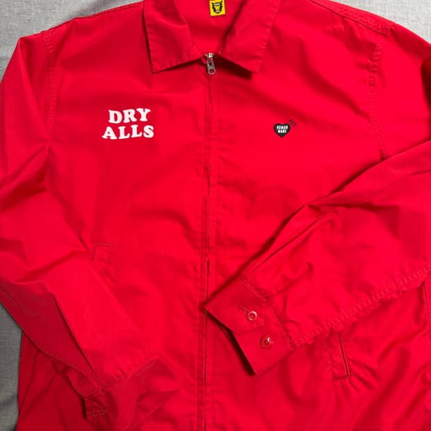 [XXL] 휴먼 메이드 드리즐러 레드 자켓