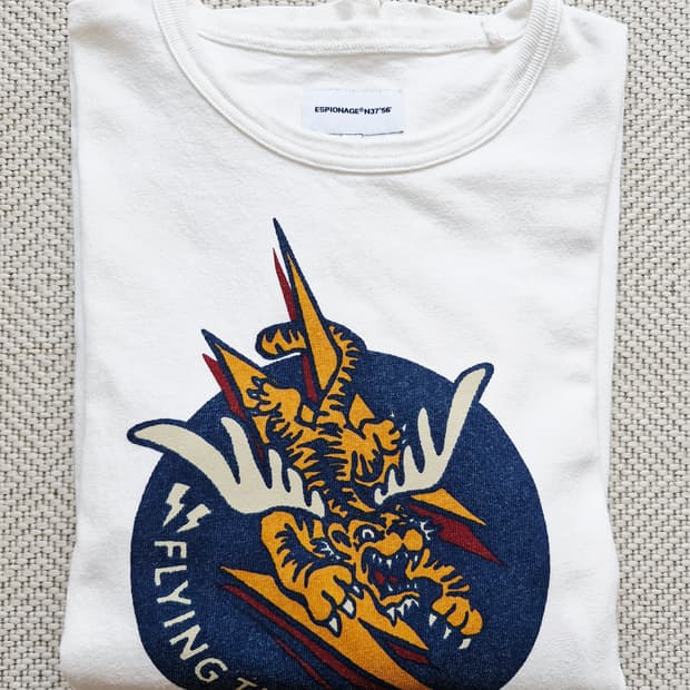 에스피오나지 플라잉 타이거 헤비웨이트 티