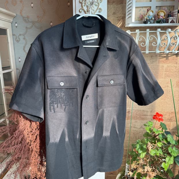 24SS 반팔 셔츠 블랙