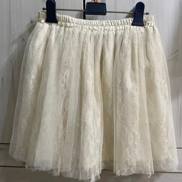 일본 빈티지 레이스 캉캉 스커트