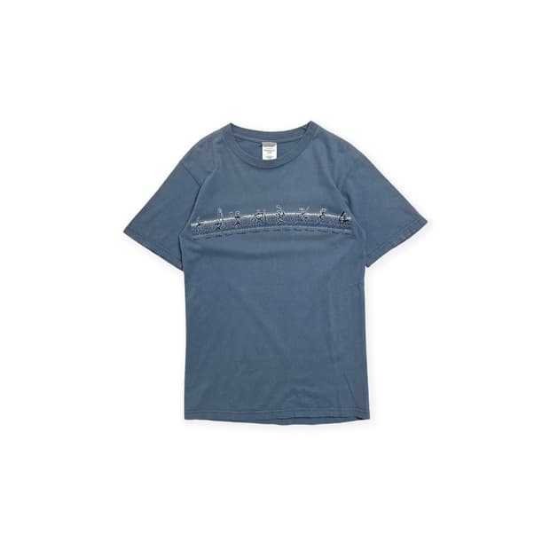 SUNDOG 스틱 피규어 프린트 티셔츠