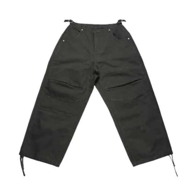 MJD Canvas 3D Knee Pants Charcoal L Size