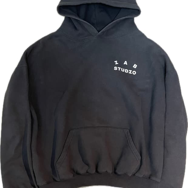 아이앱 스튜디오 후드티 블랙 XL