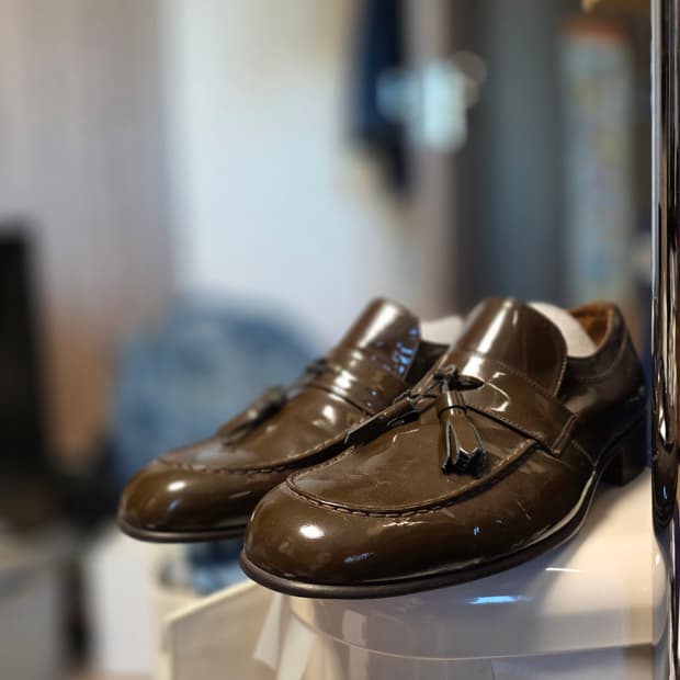 [Archive] Burberry Prorsum Patent Leathe