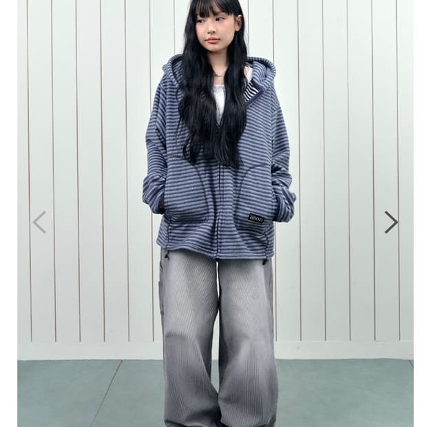 [새상품] 애즈온 에코 카펜터 팬츠 그레이