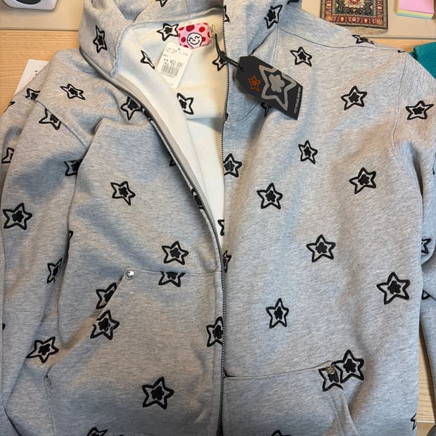 스타팀 후드집업 새상품