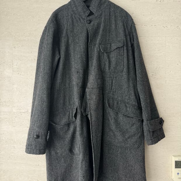 엔지니어드 가먼츠 헤링본 포켓 디테일 코트