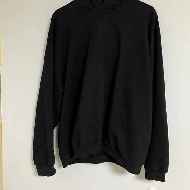 이지 고샤 무지 후드티 2사이즈