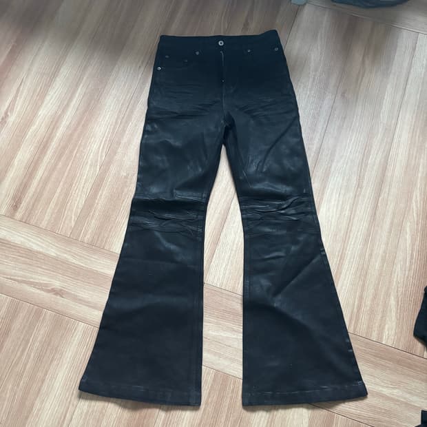 부츠컷 왁스팬츠