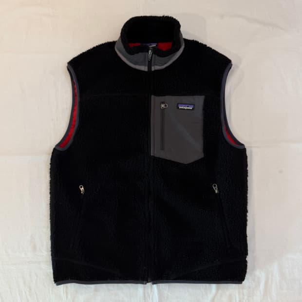 파타고니아 레트로 X 플리스 베스트 블랙