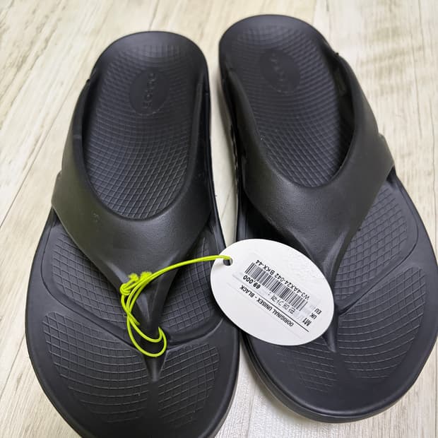 [290]우포스 검정 쪼리 새상품