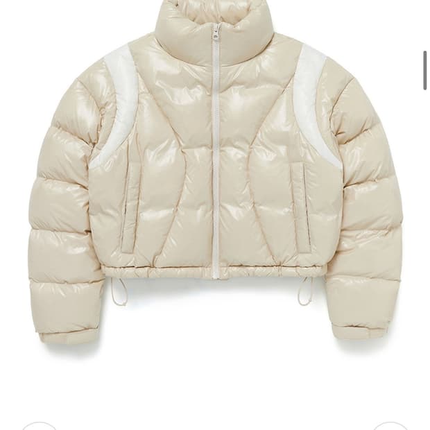 current 커렌트 숏패딩