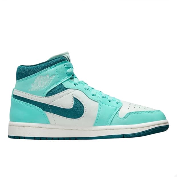 (W) 조던 1 미드 SE 블리치드 터크 스카이 J 틸