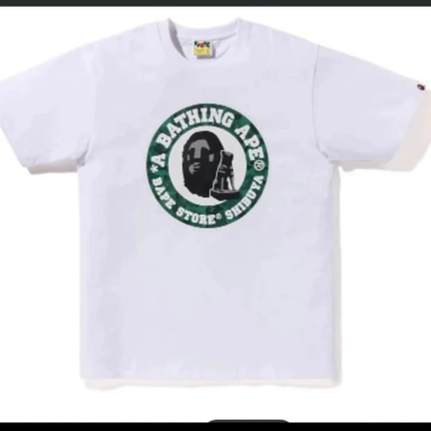 베이프 시부야 10주년 반팔티