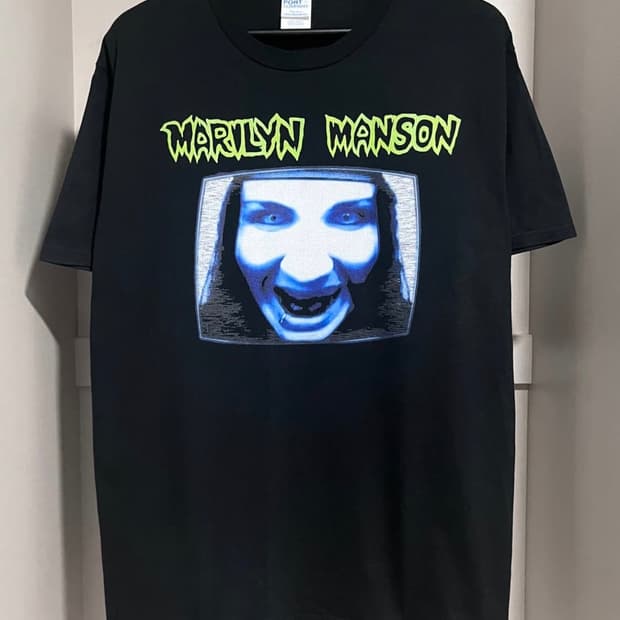 Marilyn Manson 마릴린맨슨 밴드 티 셔츠