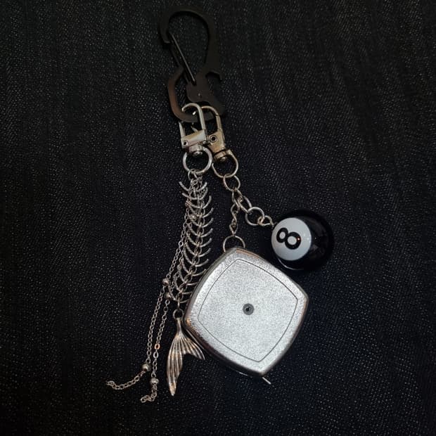 ⚡️Silver Bite 키체인 silver keychain
