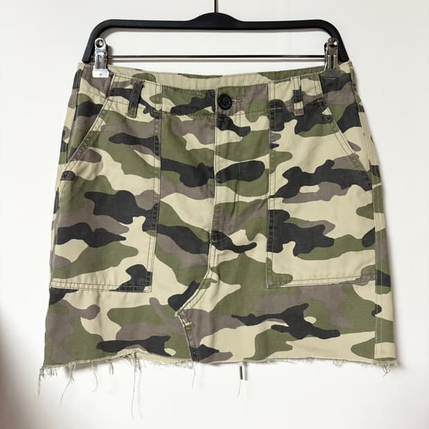 카모 빈티지 스커트 vintage skirt