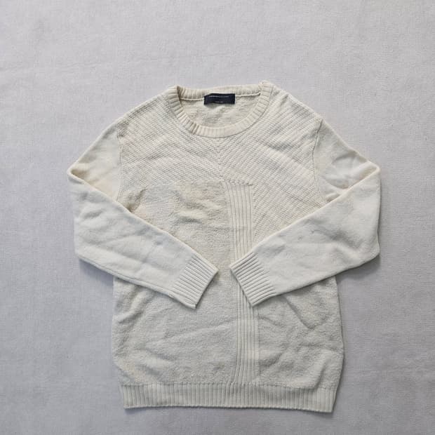 105 코모도스퀘어 베이직 니트 0316Y