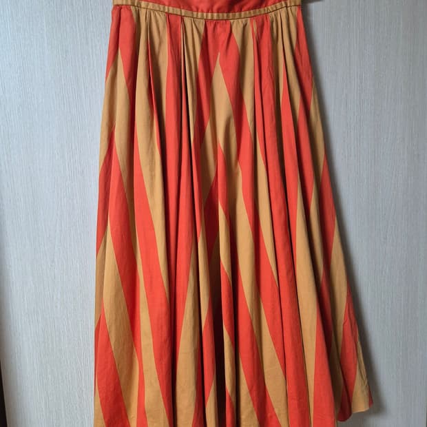 입생로랑 Yves Saint Laurent 스커트 에이라인 치마 90s