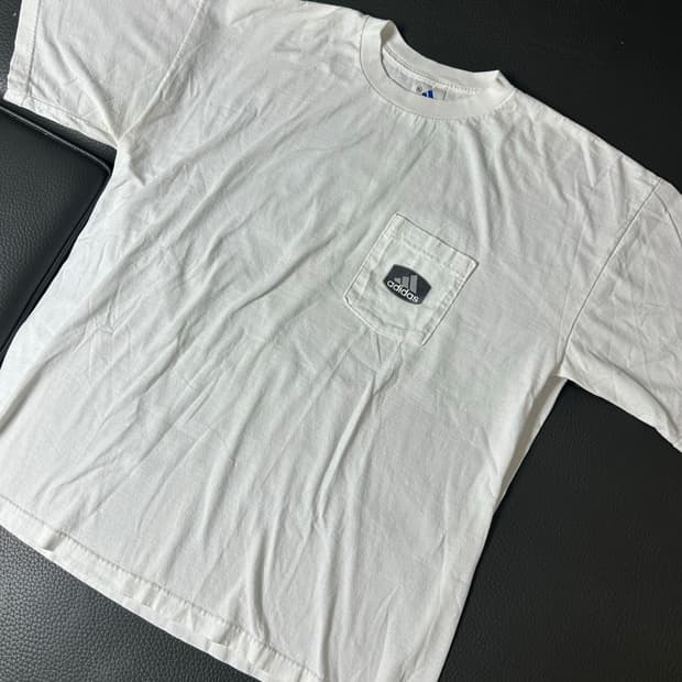 90s USA 빈티지 아디다스 포켓 티셔츠