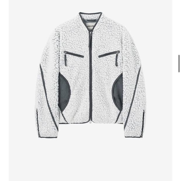 인사일런스 울 시어링 재킷