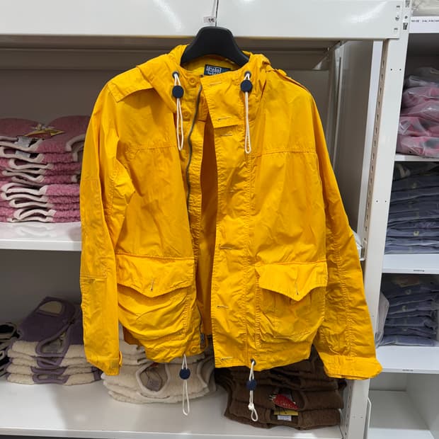 폴로 랄프로렌 왁스 자켓 L