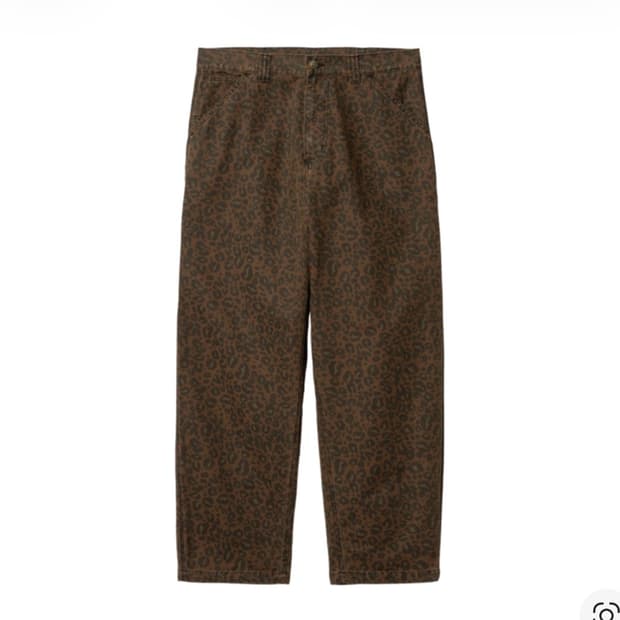 칼하트 윕 레오파드 싱글니 팬츠