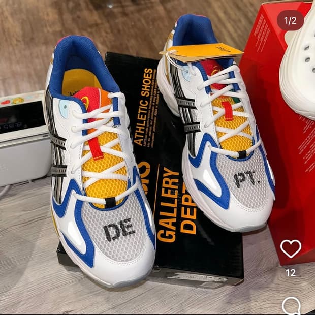 Gallery dept asics Gel-k1011 화이트건담