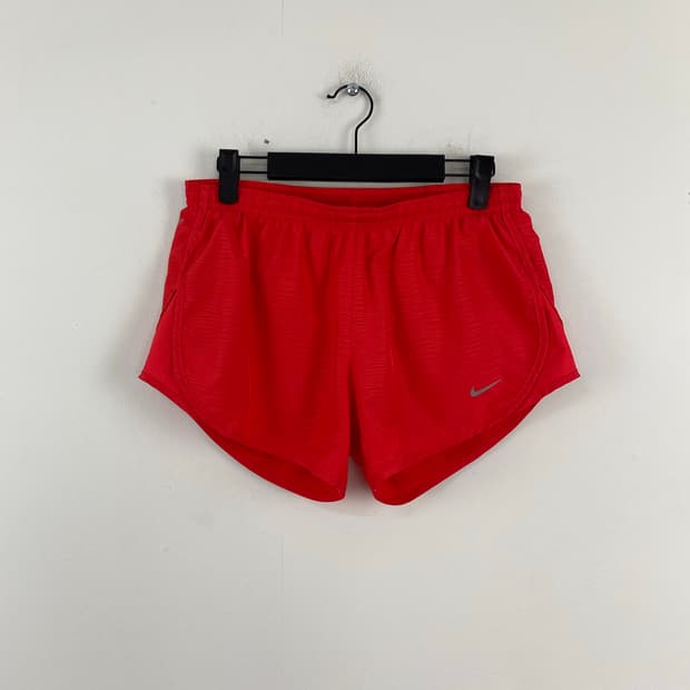 나이키 드라이핏 레드오렌지 러닝 쇼츠 반바지 S <184>
