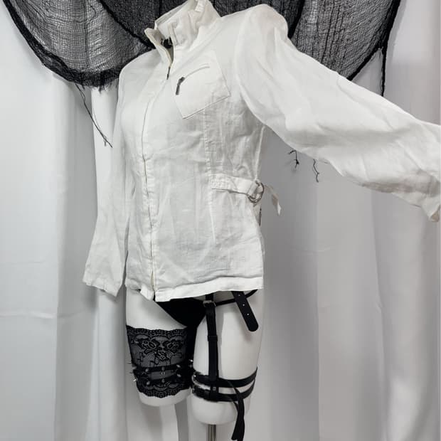 white jacket
