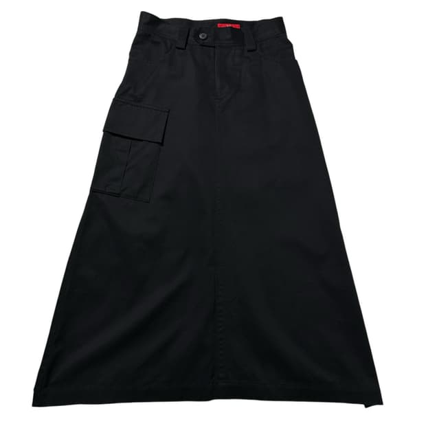 요지 야마모토 Y’s 카고 롱 스커트 블랙