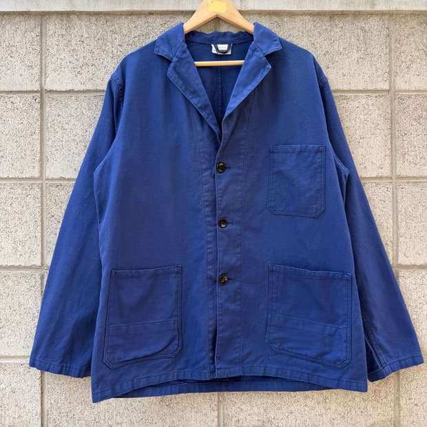 70s SWEDISH NAVY OPEN COLLAR 70s 워크자켓