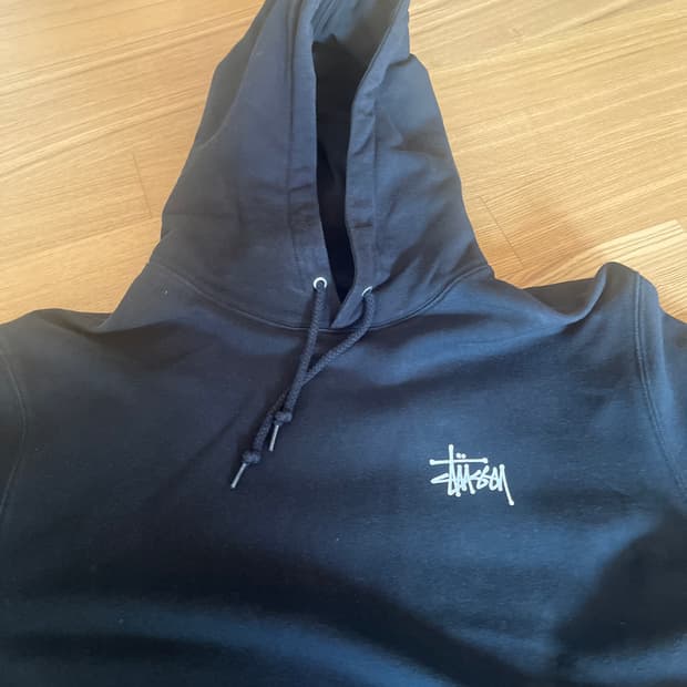 스투시 기모 후드티