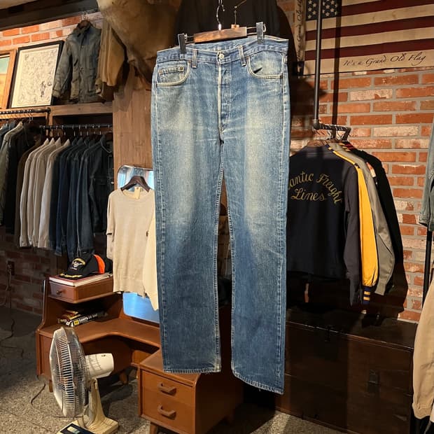 90s USA 빈티지 리바이스 501 데님 팬츠