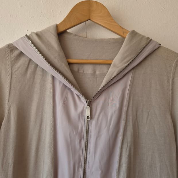 미샤 여성 후드롱집업울가디건 85-160