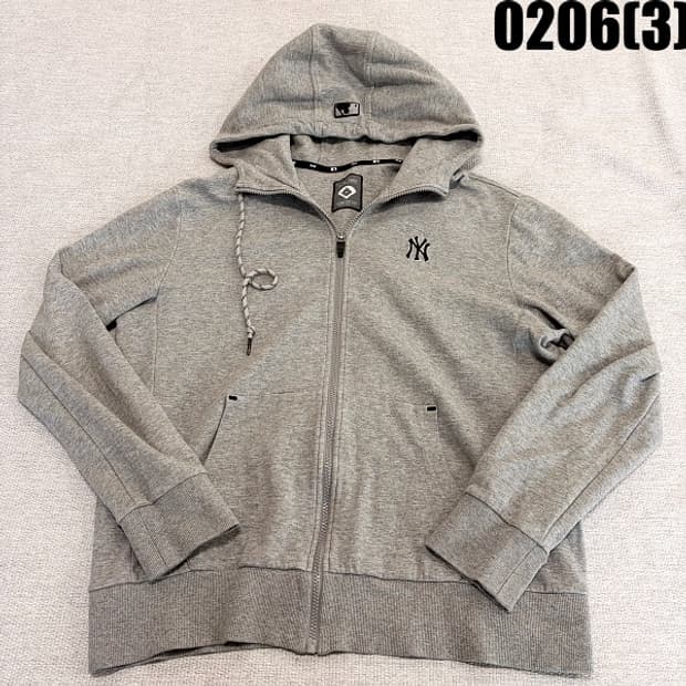[105] MLB 뉴욕 양키스 후드집업 그레이 0206(3)