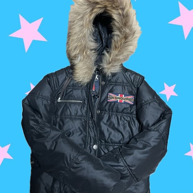 에스크 와펜 퍼 패딩