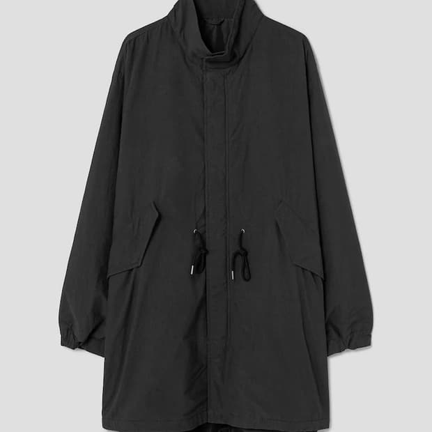 에잇세컨즈 워셔블 야상 패딩 블랙