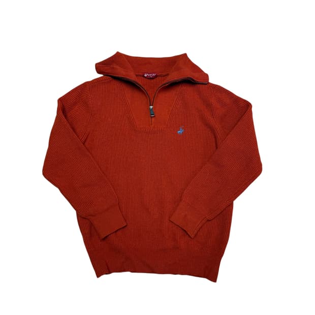 폴로 니트 집업