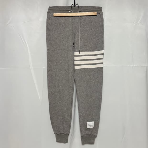 [S+급/O] 톰브라운 사선완장 트레이닝 조거팬츠 바지 그레이