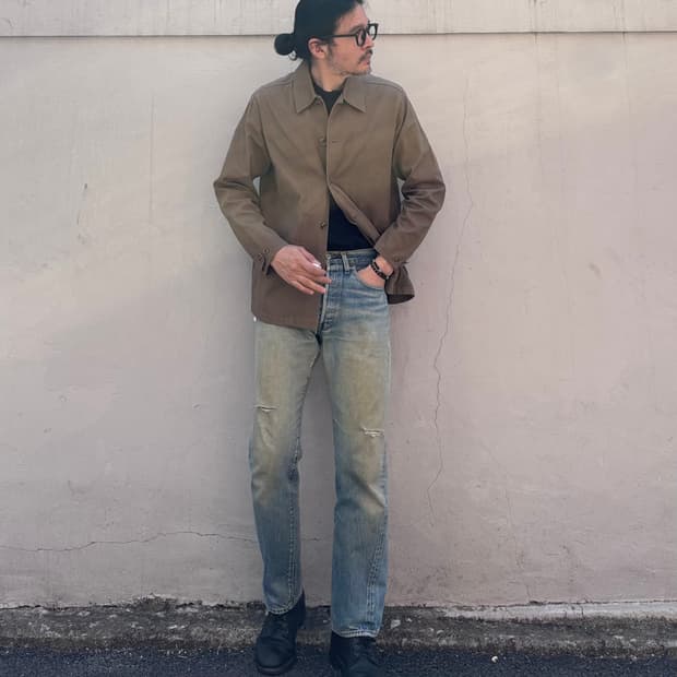 66후기 80년대 미국 리바이스 501 스몰e 셀비지