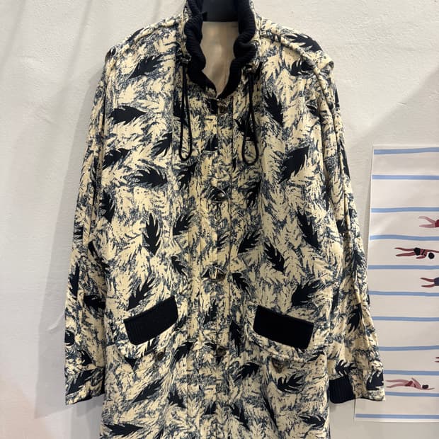 japan vintage 패턴점퍼