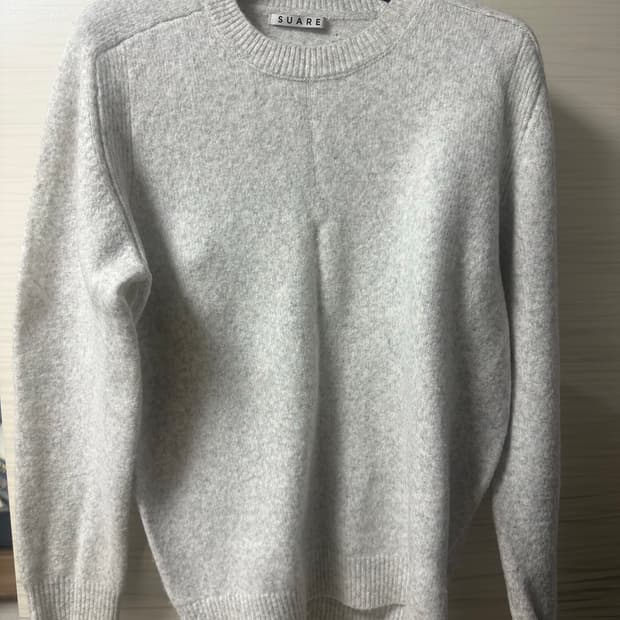 수아레 멜란지 니트 L