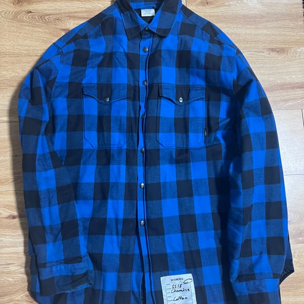 베트멍 오버사이즈 패딩셔츠( 뎀나)