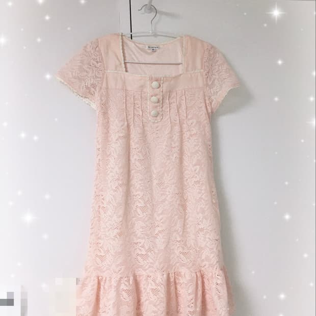 리즈리사 로맨틱 레이스 원피스🌷🫶🏻 로걀 로맨틱갸루 라떼갸루 갸루