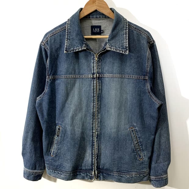 리 Lee 올드 데님 집업 자켓