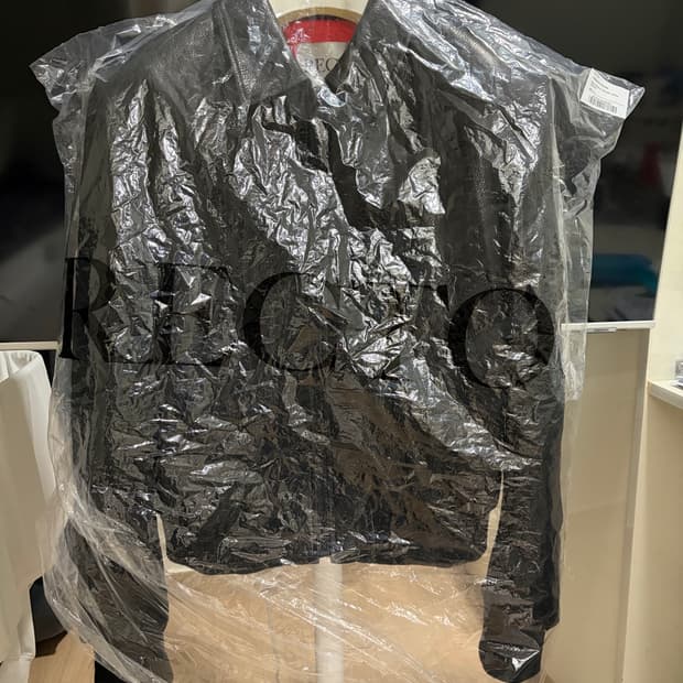 렉토 크링클 레더 자켓 L